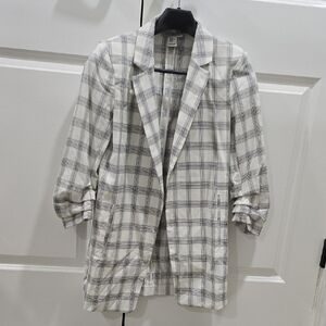Rachel Zoe Plaid Women's Semi Formal Jacket